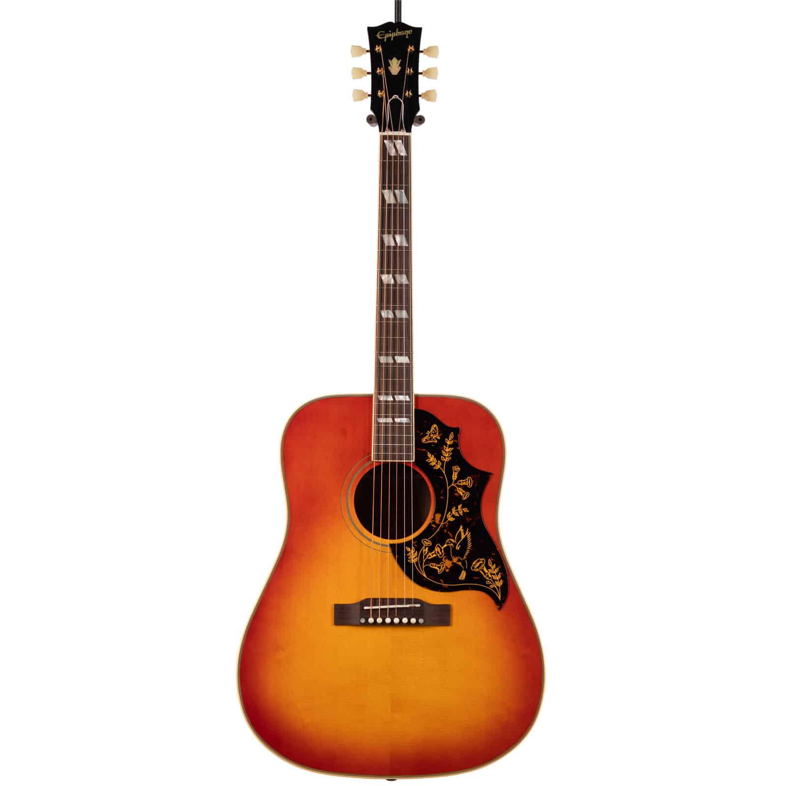 EPIPHONE-1960-HUMMINGBIRD-REISSUE-HERITAGE-CHERRY-SUNBURST-GOLD-25041500047-front__62585
