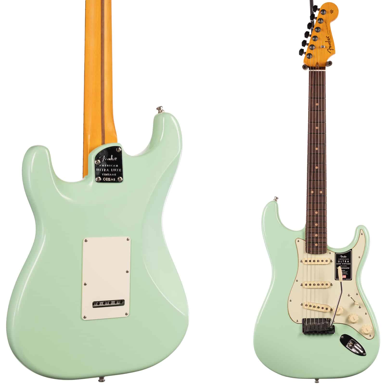 Ultra Luxe 60s Stratocaster Surf Green | Moore Guitars