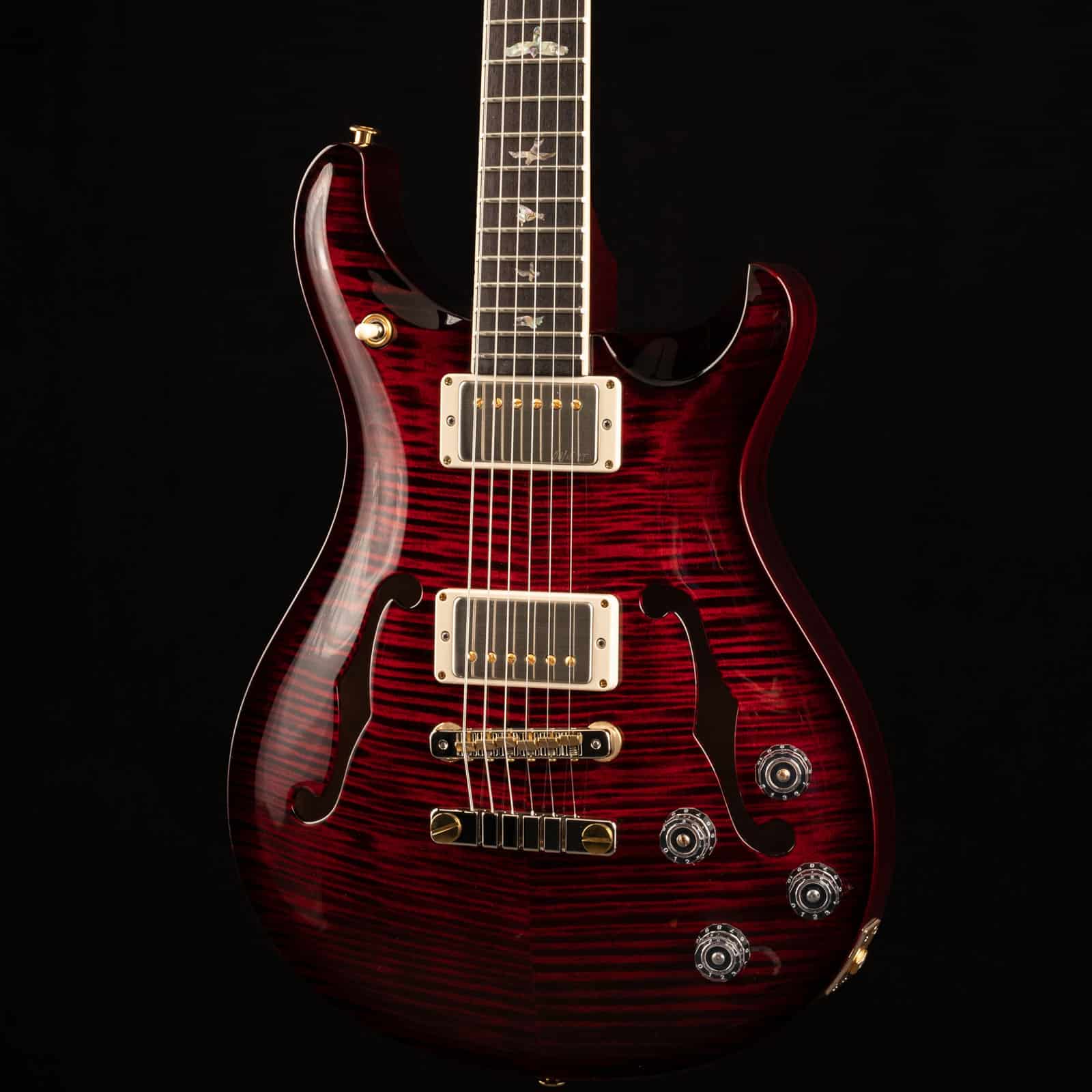PRS-MCCARTY-594-HOLLOWBODY-II-FLAME-MAPLE-10-TOP-FIRE-RED-BURST-0372410-angle-right__71645