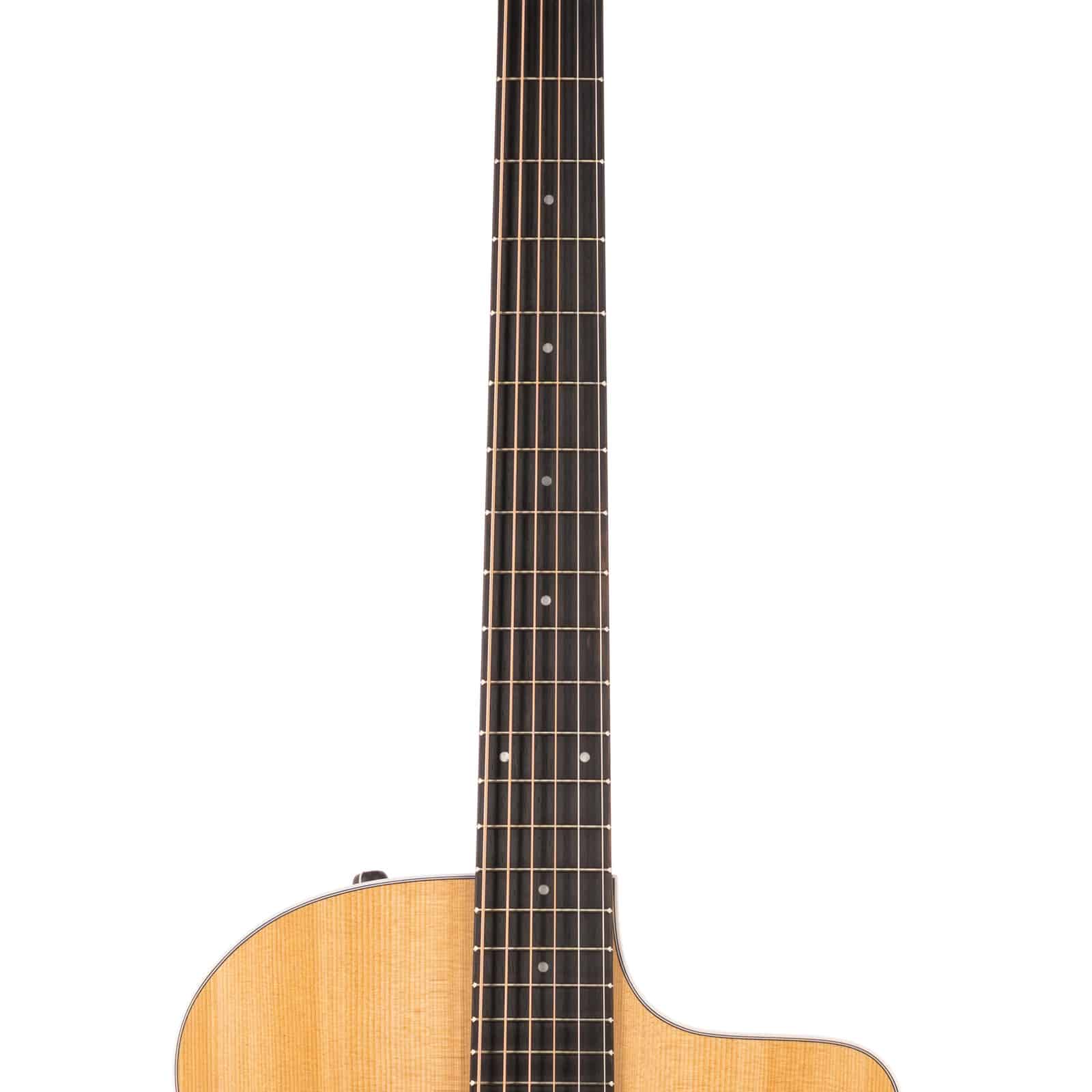 Taylor-214ce-K-KOA-wTORREFIED-SPRUCE-TOP-2025-2208155341-neck__04603