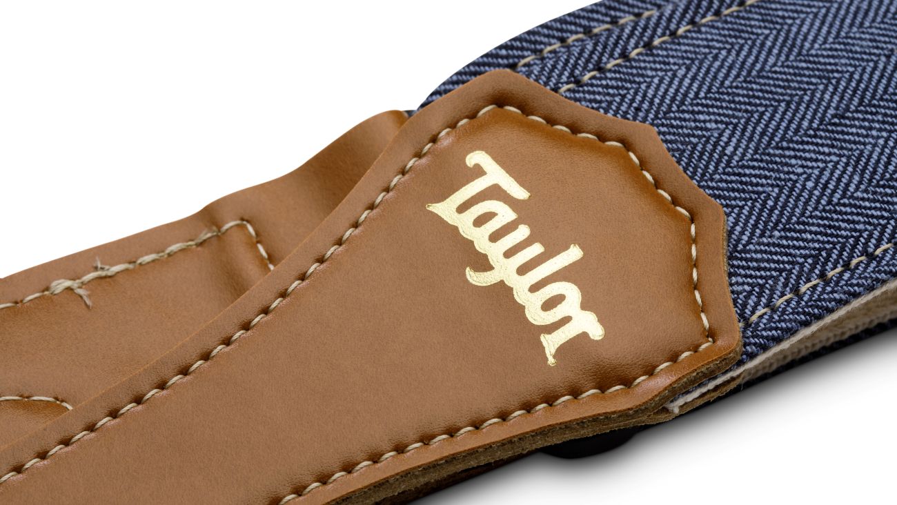 Taylor-Vegan-Guitar-Strap-Herringbone-Hemp-Cotton-Blue-gallery-05-4008-20__26115