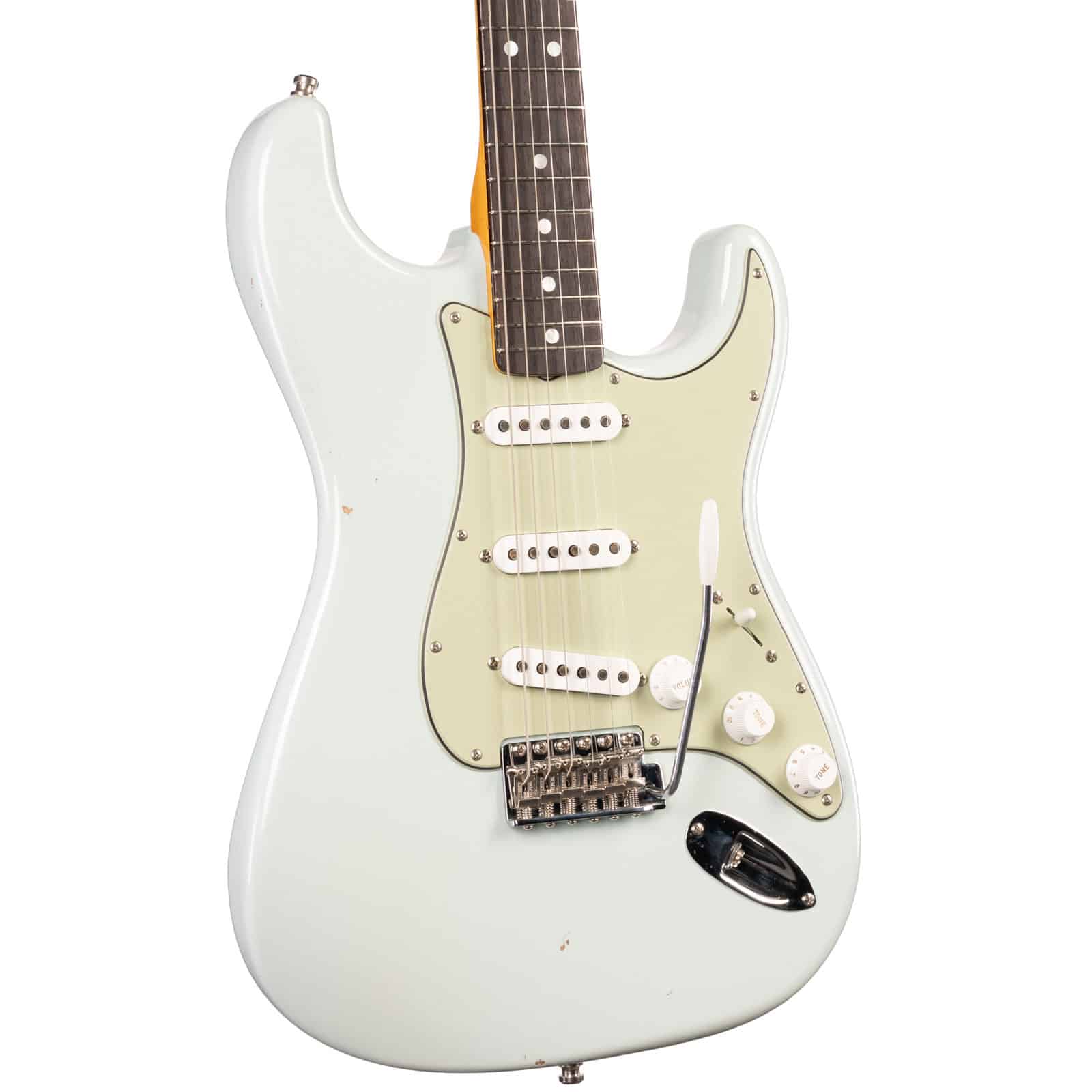 FEN-CS-JOURNEYMAN-1965-STRATACASTER-FADED-SONIC-BLUE-WOHSC----CZ585169---U-angle-left