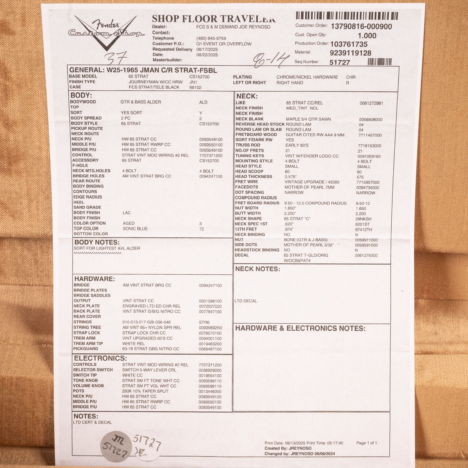 FEN-CS-JOURNEYMAN-1965-STRATACASTER-FADED-SONIC-BLUE-WOHSC----CZ585169---U-spec