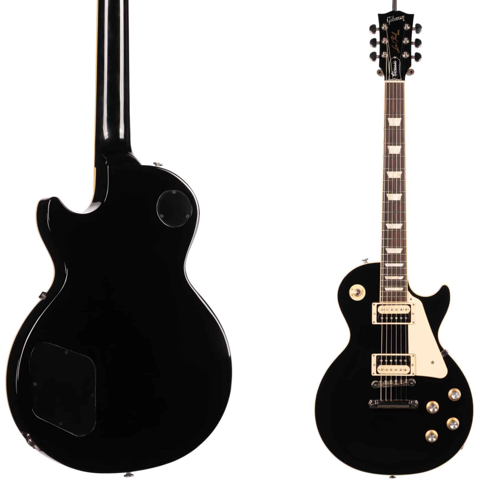 ギター Gibson Les Paul Classic EB 2022 Gibson 2022 Les Paul Classic Ebony (Pre-Owned) | Moore Guitars