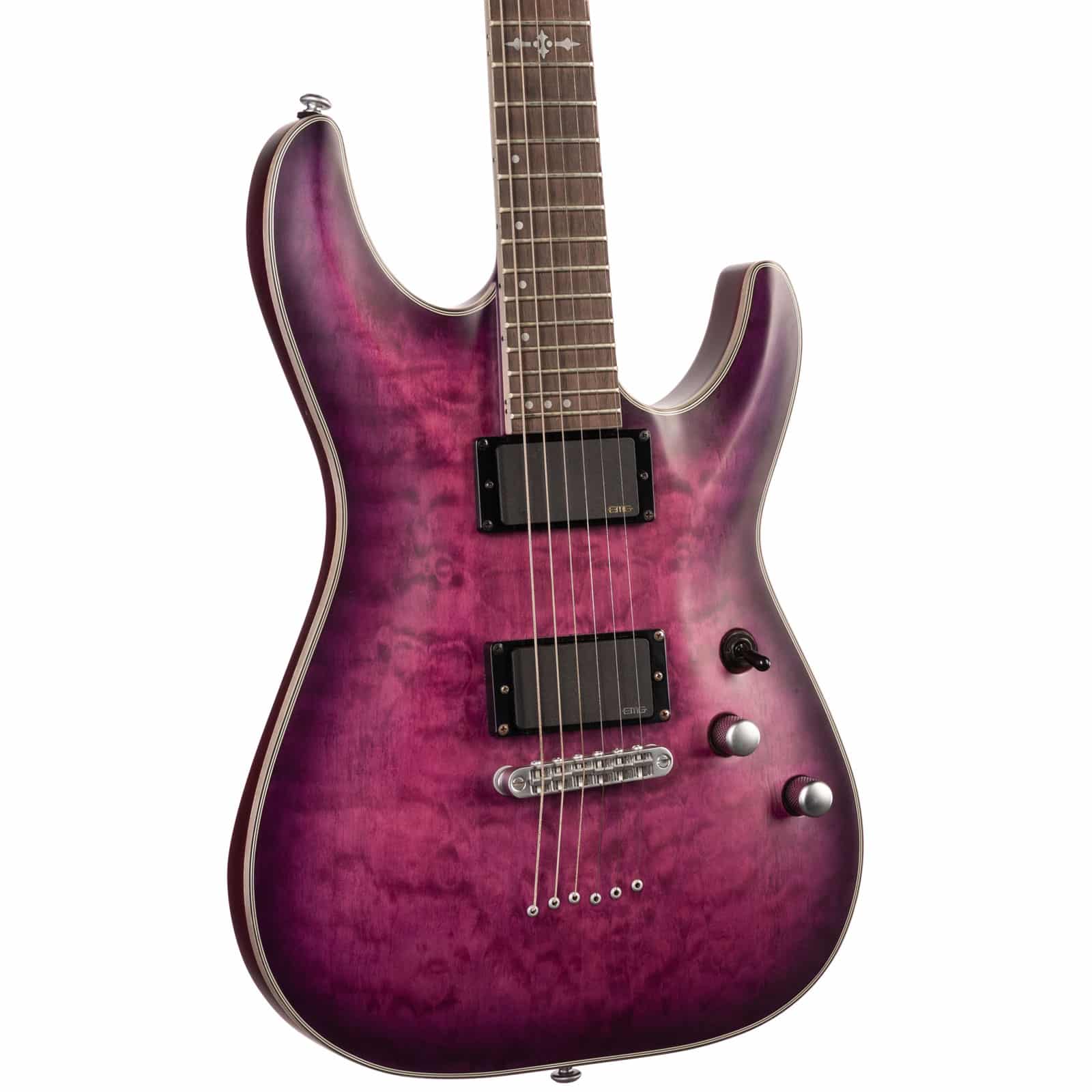 SCHECTER-C-1-PLATINUM-PURPLE---RN24020106---U-angle-left
