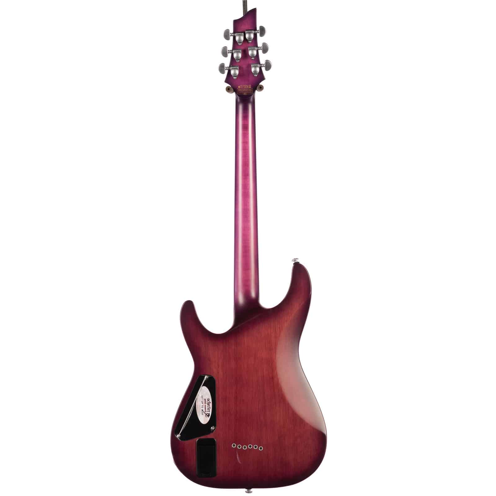 SCHECTER-C-1-PLATINUM-PURPLE---RN24020106---U-back