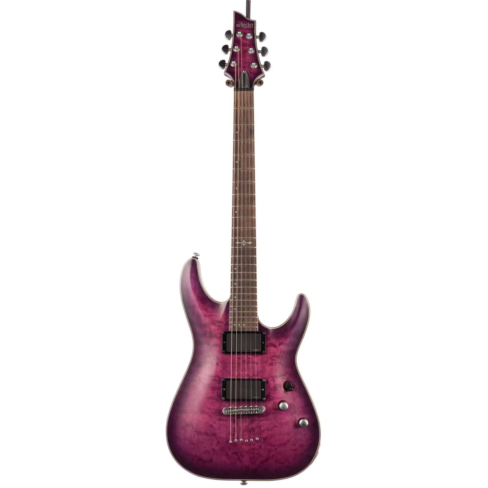 SCHECTER-C-1-PLATINUM-PURPLE---RN24020106---U-front