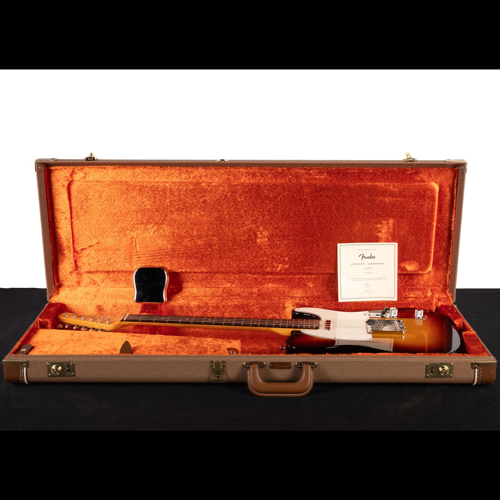 FEN-AM-VINTAGE-II-'63-TELECASTER-SUNBURST-W.OHSC---V2216582---U-case