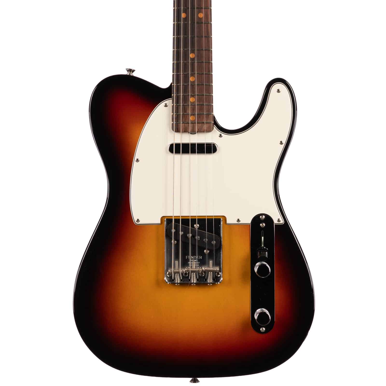 FEN-AM-VINTAGE-II-'63-TELECASTER-SUNBURST-W.OHSC---V2216582---U-front-body
