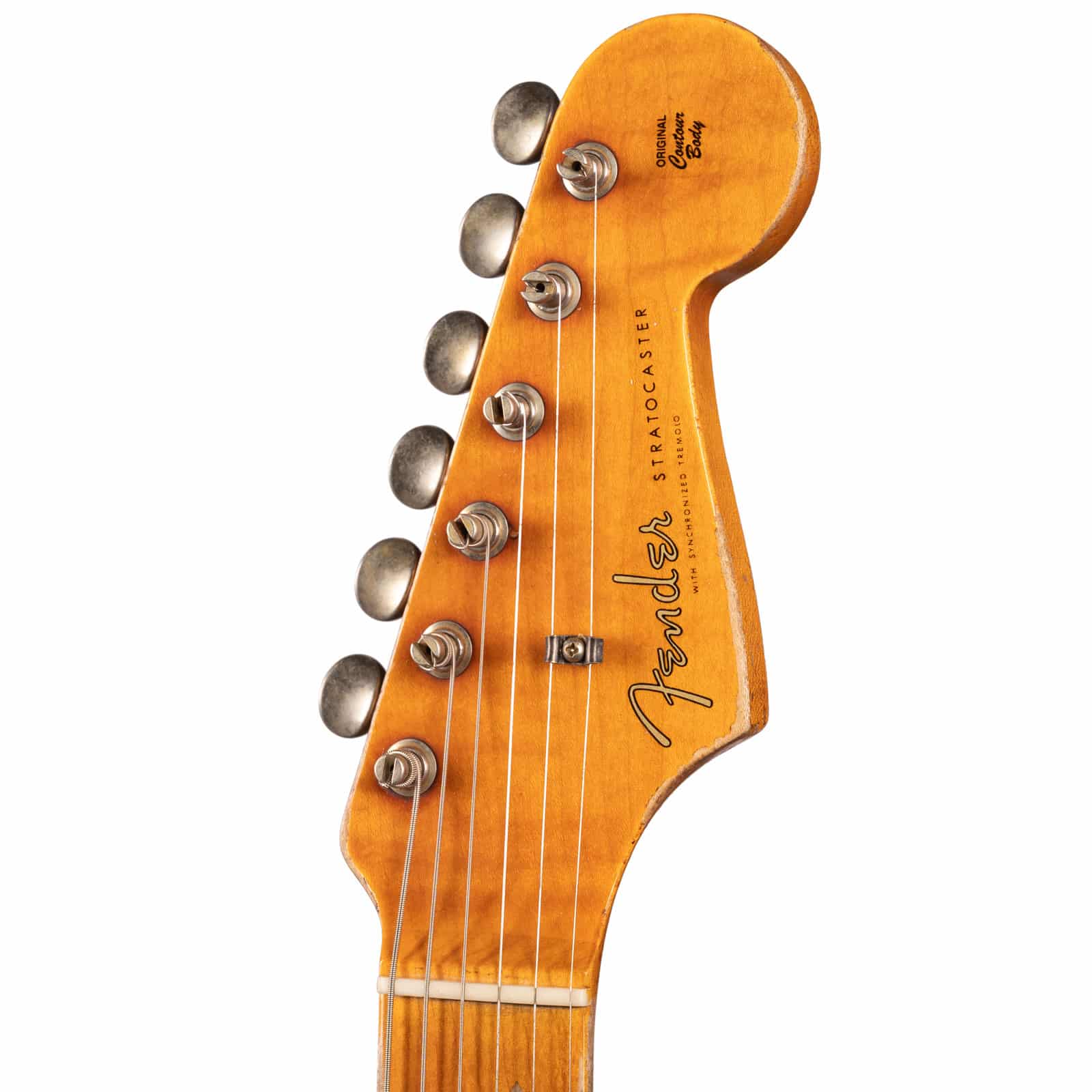 FEN-B2-LTD-RED-HOT-STRAT-SHREL-ADWB-used-front-head