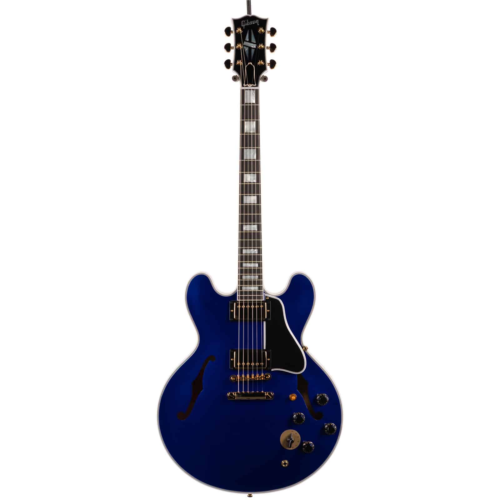 GIBSON-M2M-1959-ES-355-REISSUE-BLUE-SPARKLE-WFLAMES-a950489-front