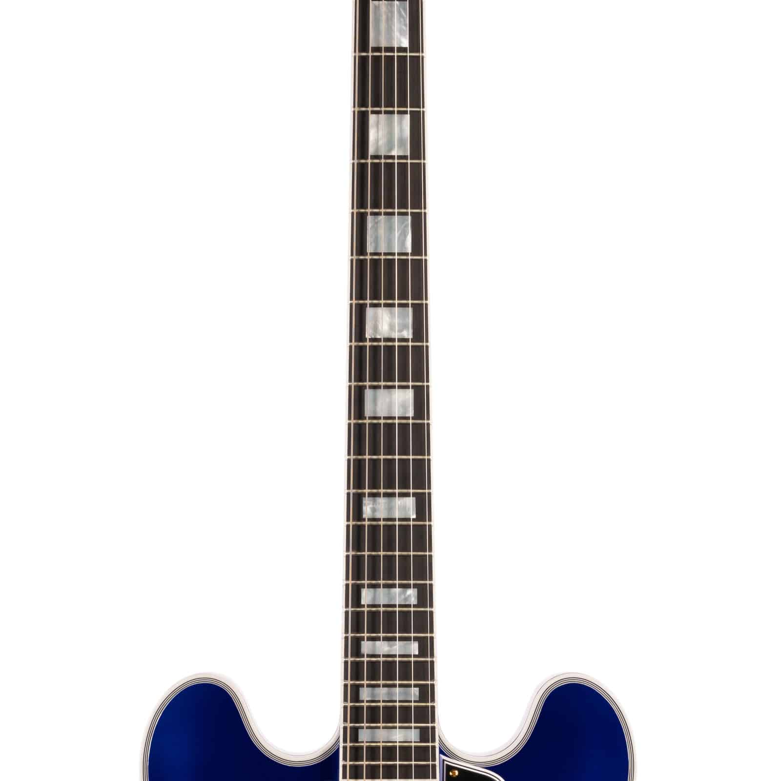GIBSON-M2M-1959-ES-355-REISSUE-BLUE-SPARKLE-WFLAMES-a950489-neck