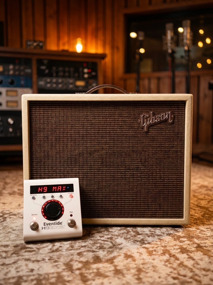 Gibson Falcon 20 Amp and Eventide H9 Max