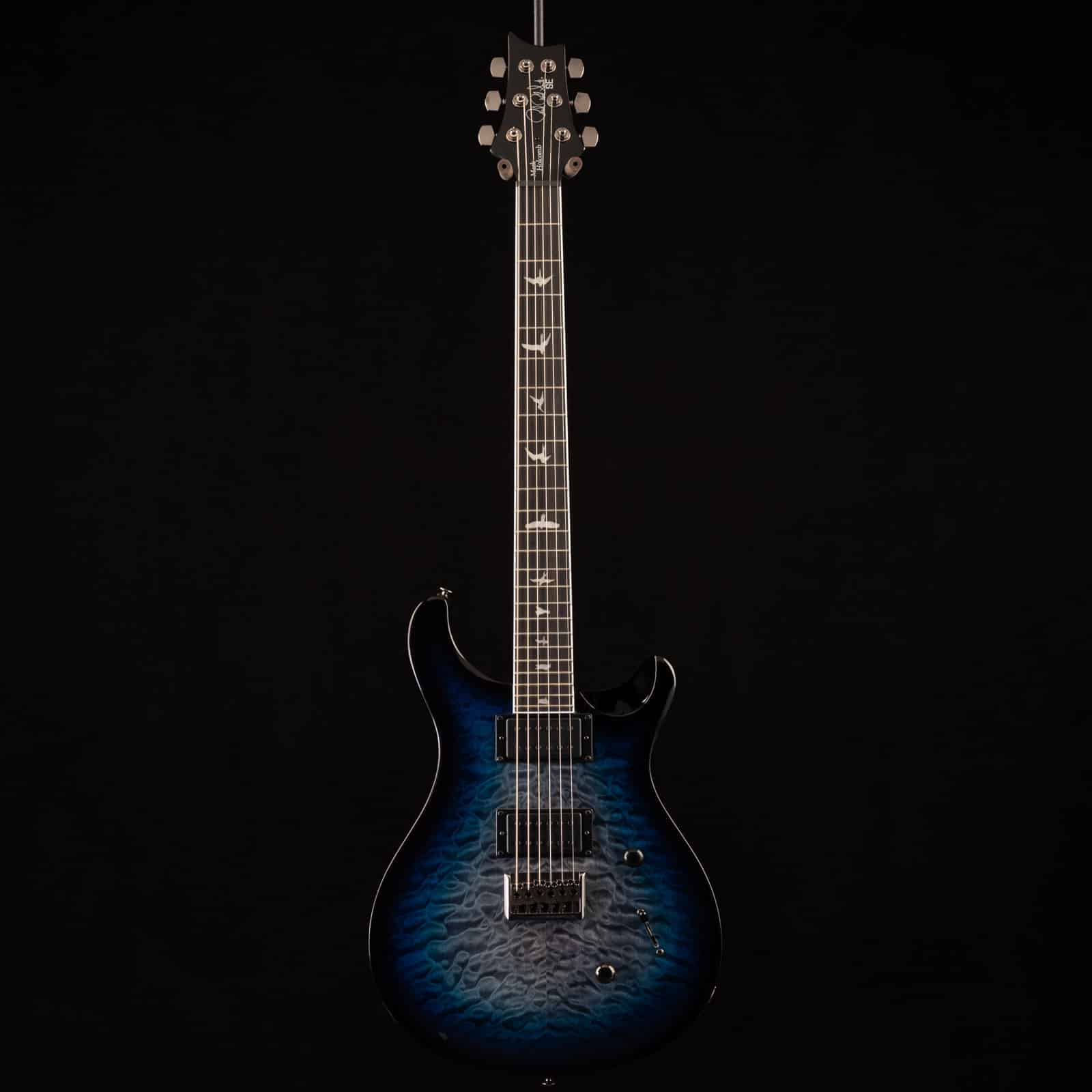 PRS-SE-HOLCOMB-MN--EBONY---HOLCOMB-BLUE-BURST-CTIF060147-front