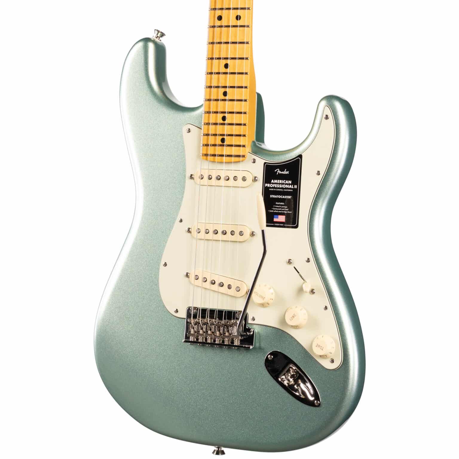 Fender American Professional II Stratocaster Mystic Surf Green