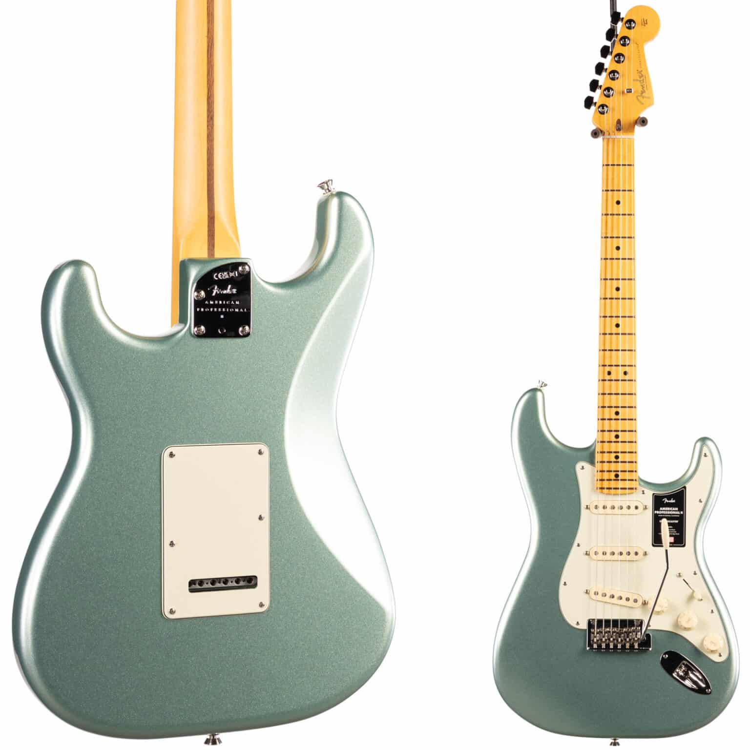 Fender American Professional II Stratocaster Mystic Surf Green