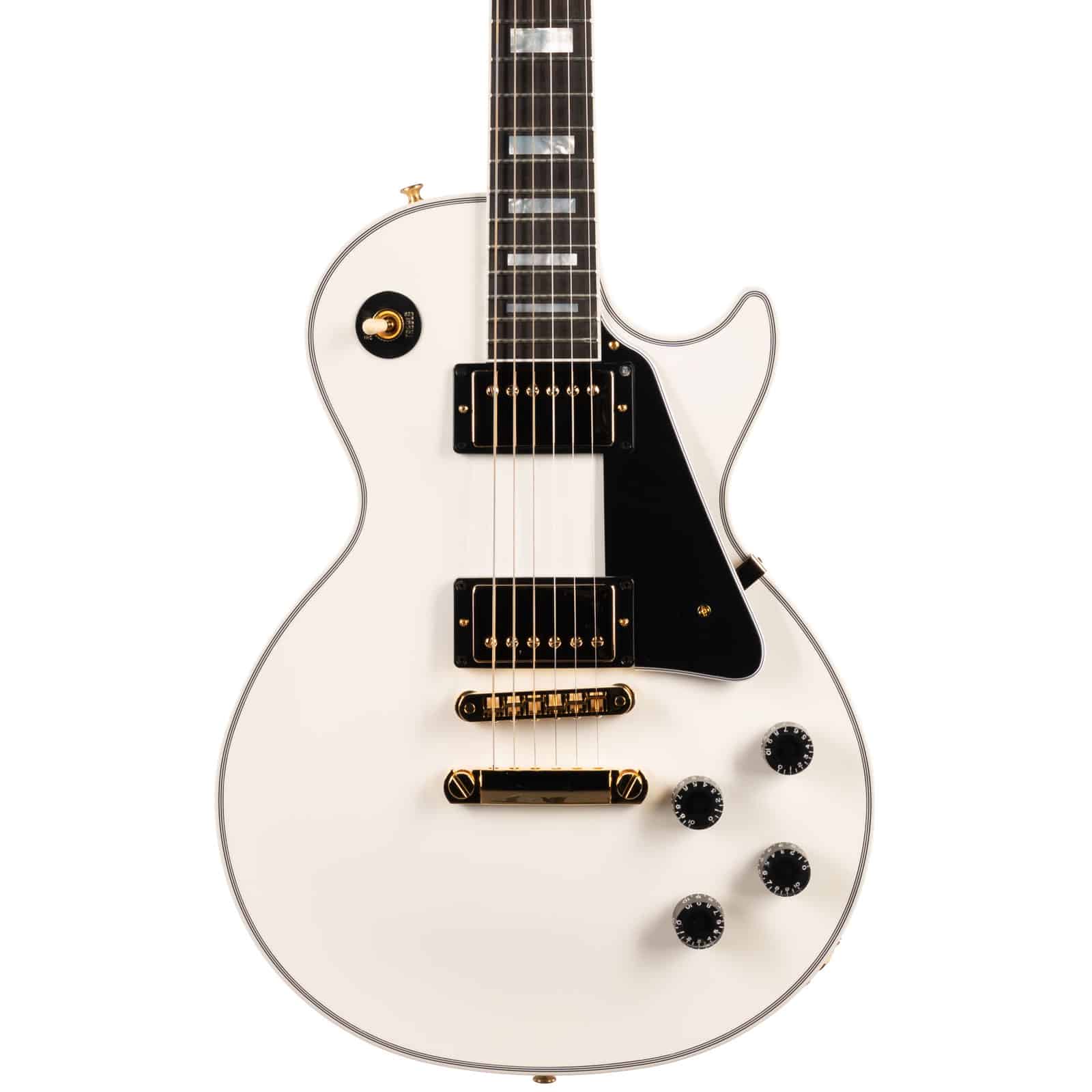 GIBSON-CS-LES-PAUL-CUSTOM-ALPINE-WHITE-WEBONY-GLOSS-FINGERBOARD-cs502916-front-body