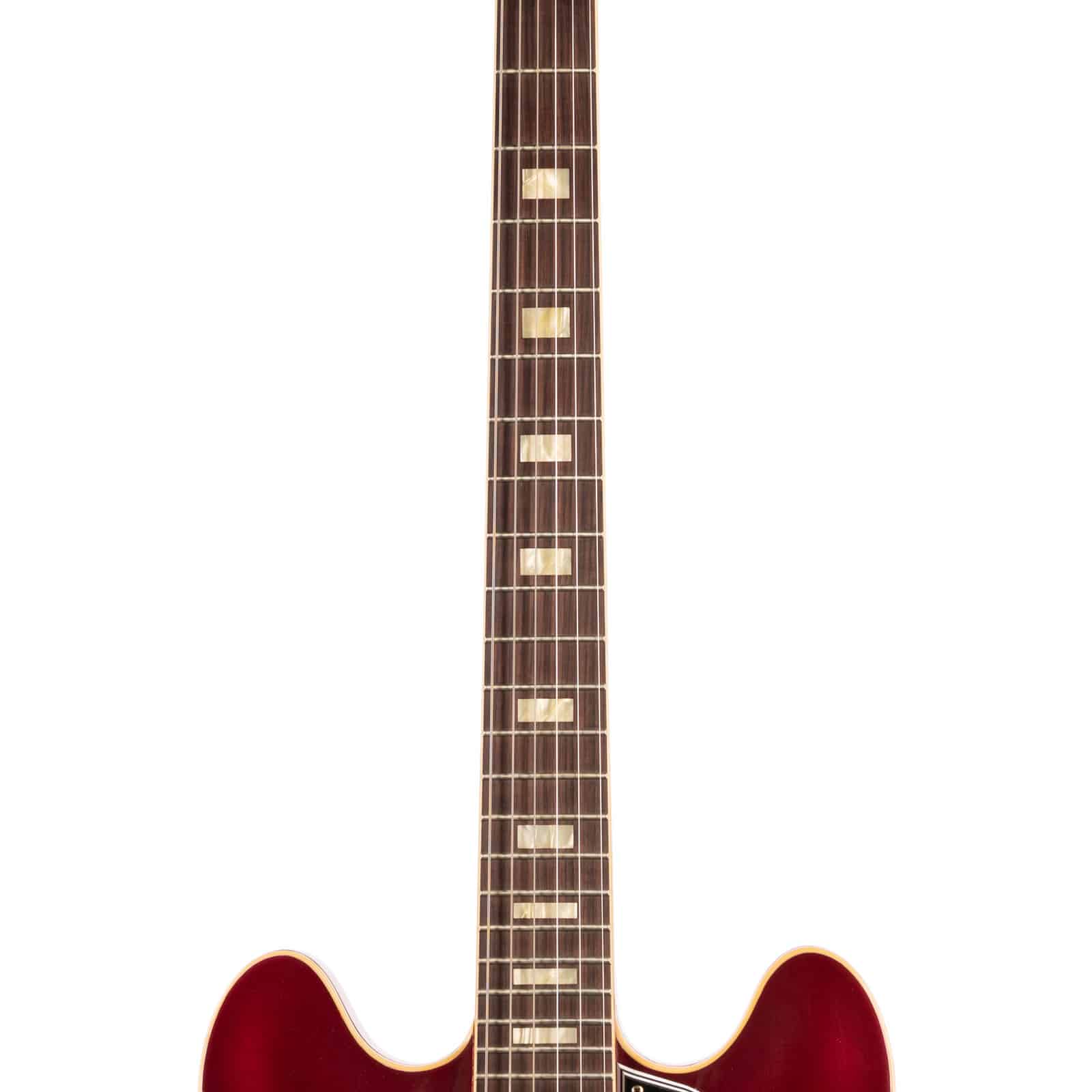 GIBSON-64-ES-335-SPARKLING-BURGUNDY-LIGHT-AGED-NH-160022-neck