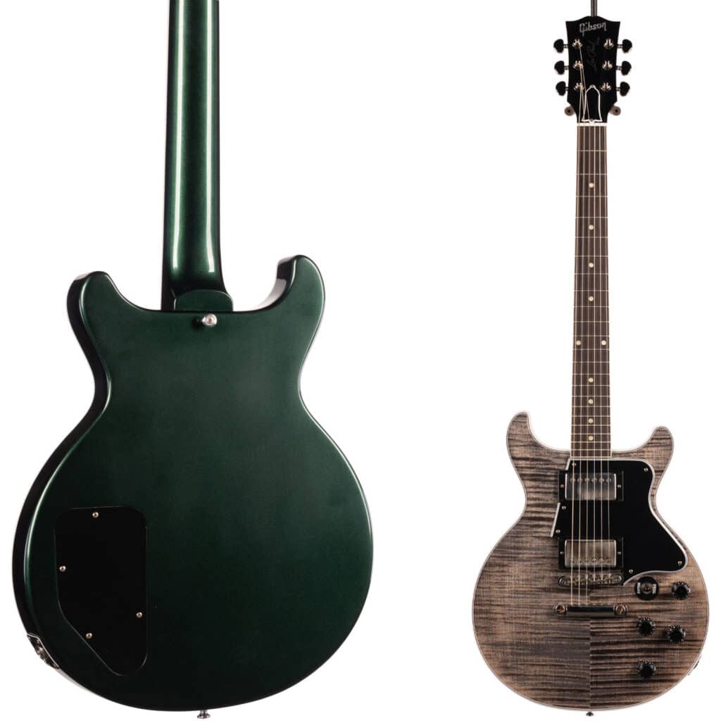 Gibson Custom Shop Les Paul Special Double Cut Figured Trans Black ...