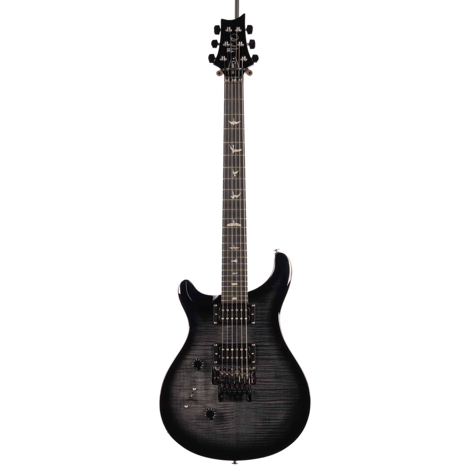 PRS-SE-CUSTOM-24-FLOYD-LH-CHARCOAL-BURST-WOGB---CTIF044321---U-front