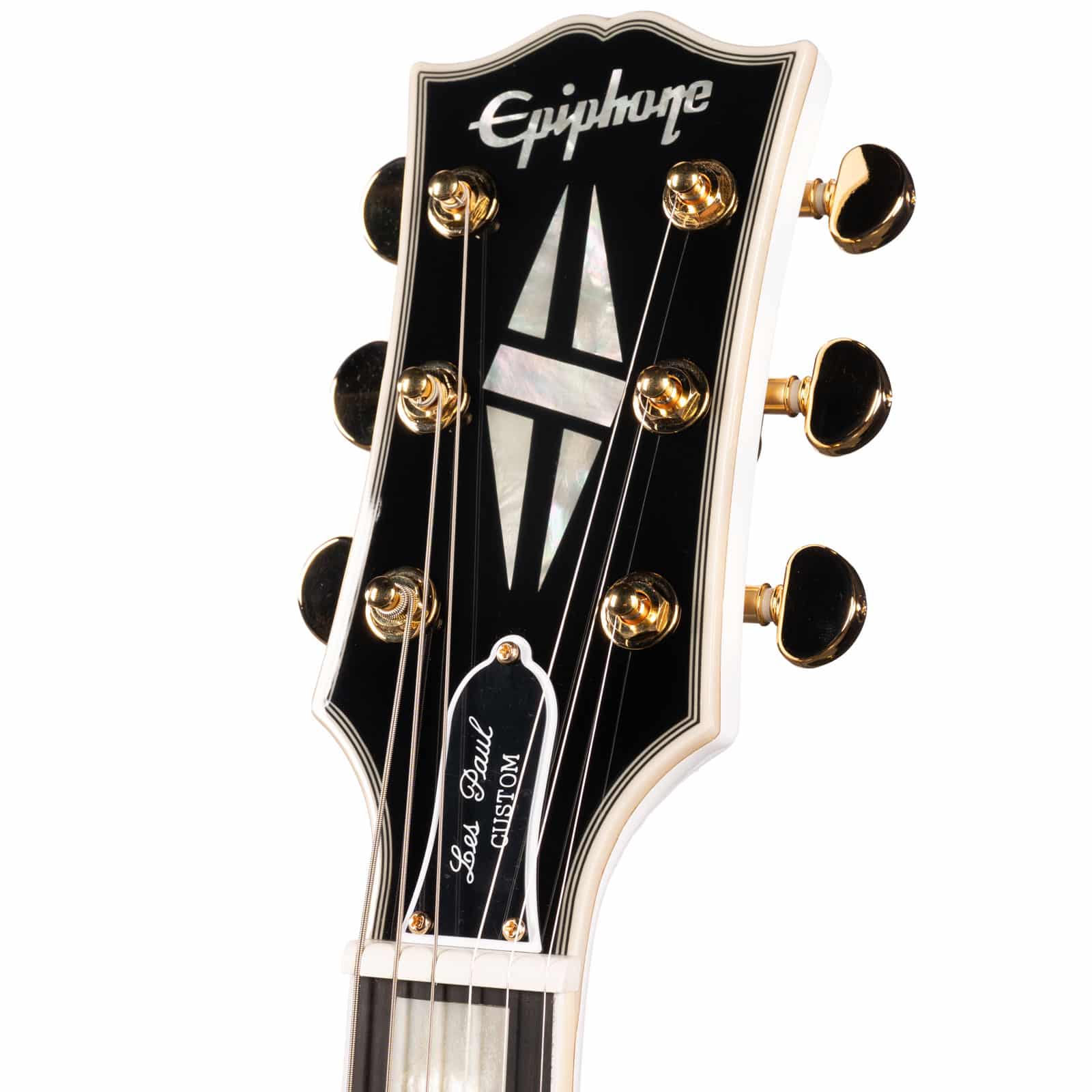 EPIPHONE-LES-PAUL-CUSTOM-ALPINE-WHITE-GOLD-24101521355-USED-front-head