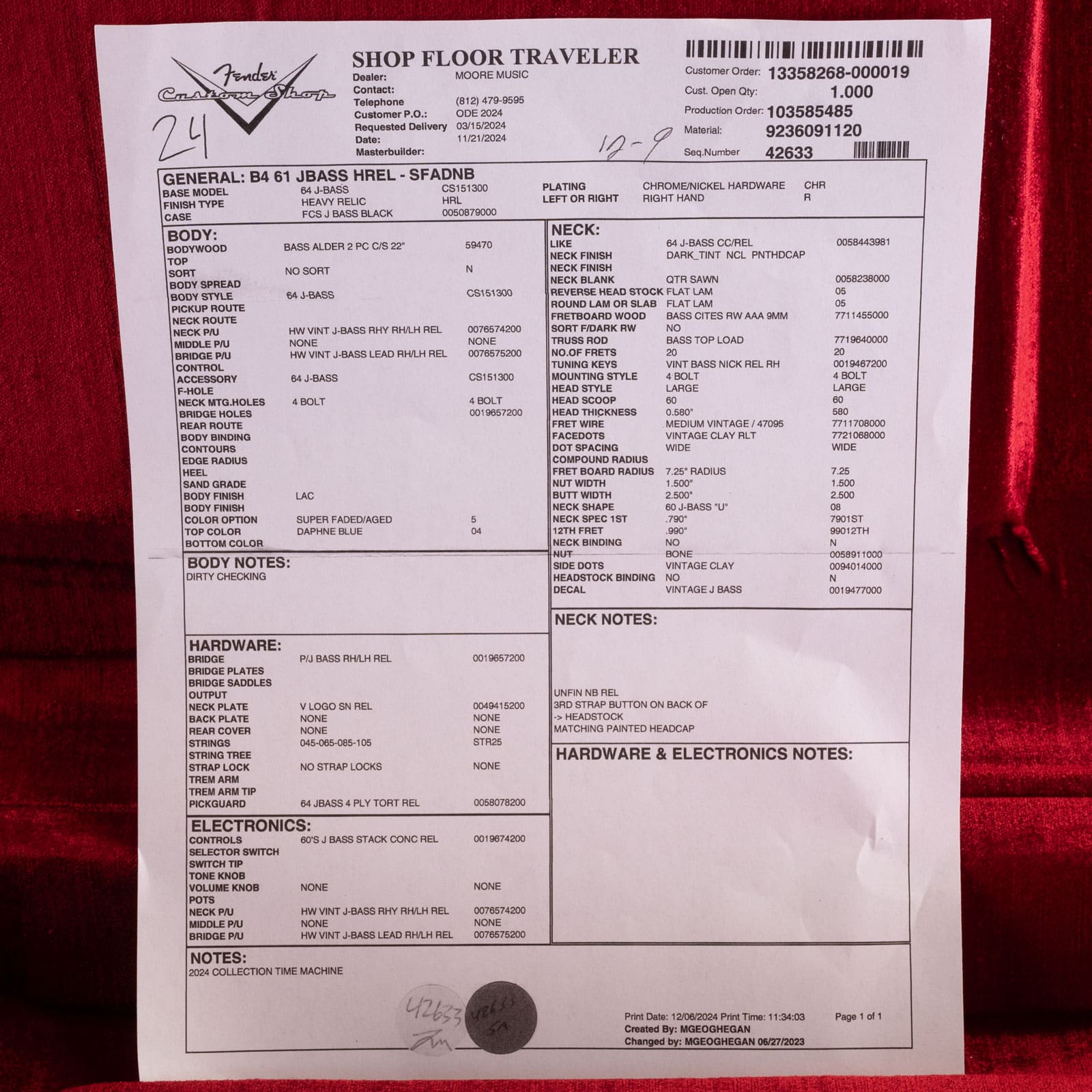 FEN-B4-61-JBASS-HREL-SFA-DNB-CZ582567-specs