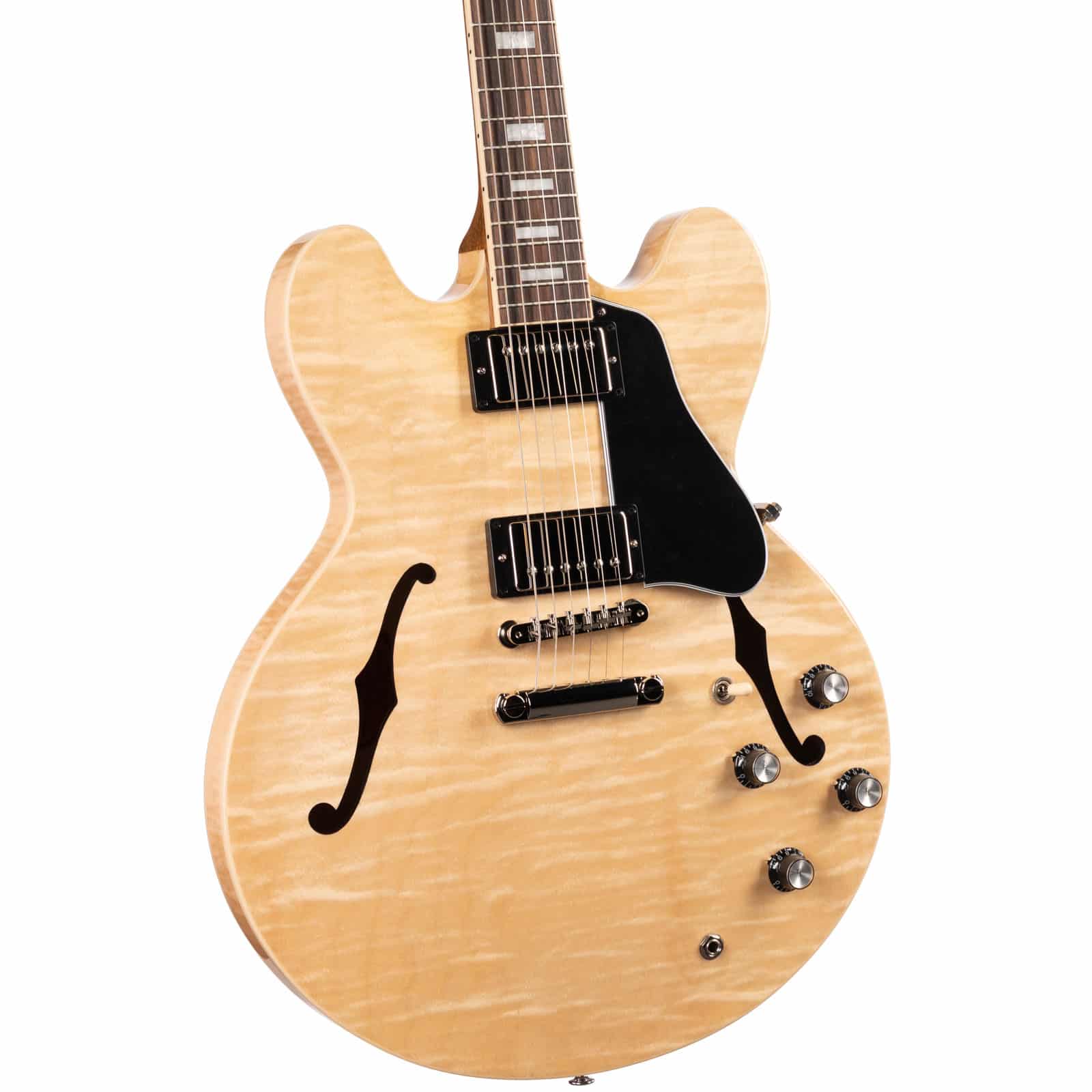 GIBSON-ES-335-FIGURED---ANTIQUE-NATURAL-211460232-angle-left