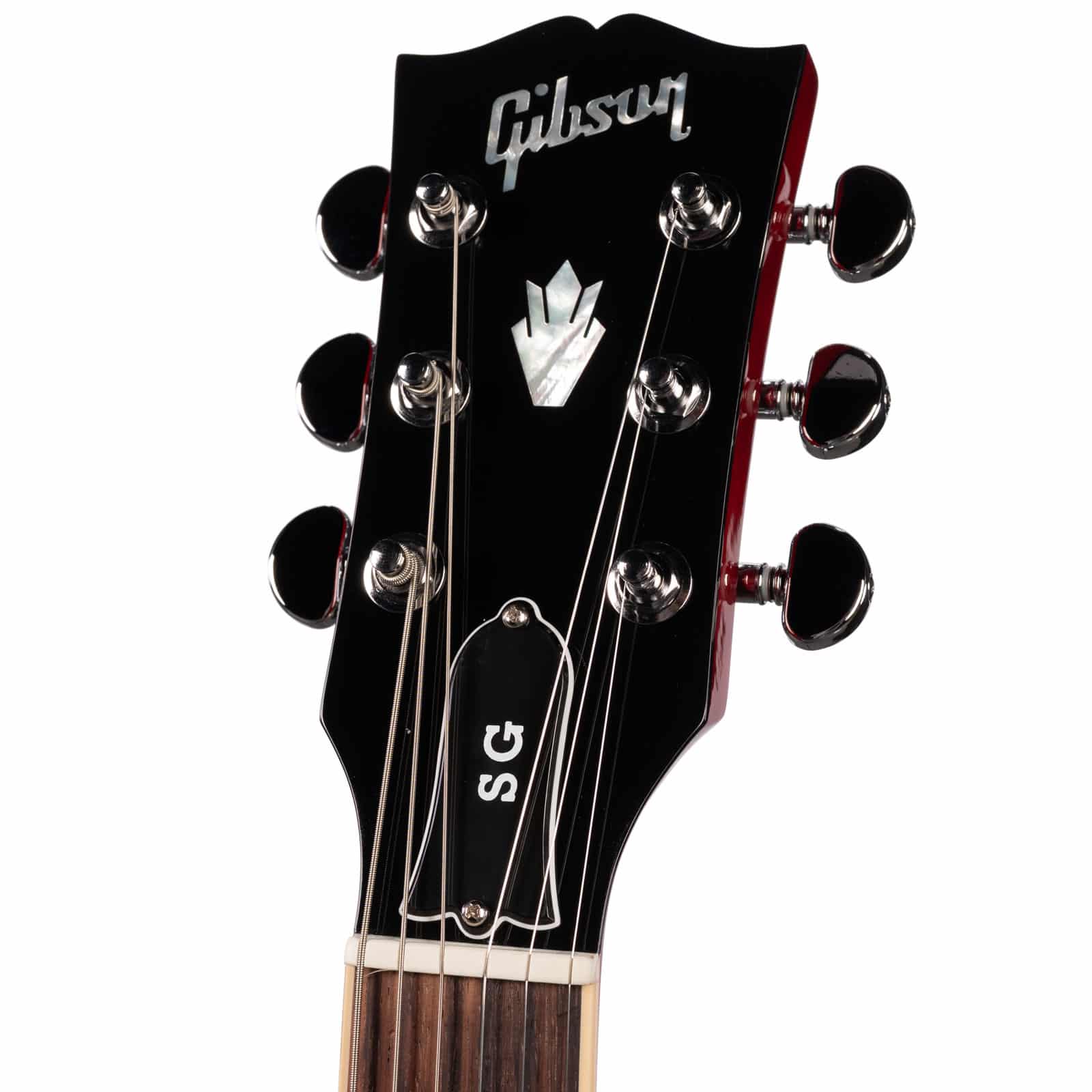 GIBSON-SG-STANDARD---HERITAGE-CHERRY-213360007-fron-thead