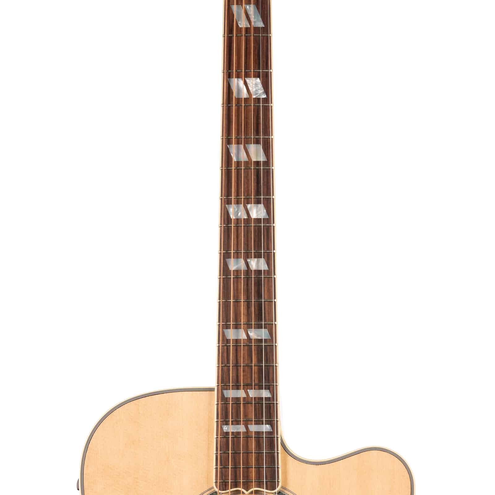 GIBSON-SONGWRITER-STANDARD-EC-RW---ANTIQUE-NATURAL-21914050-USED-neck