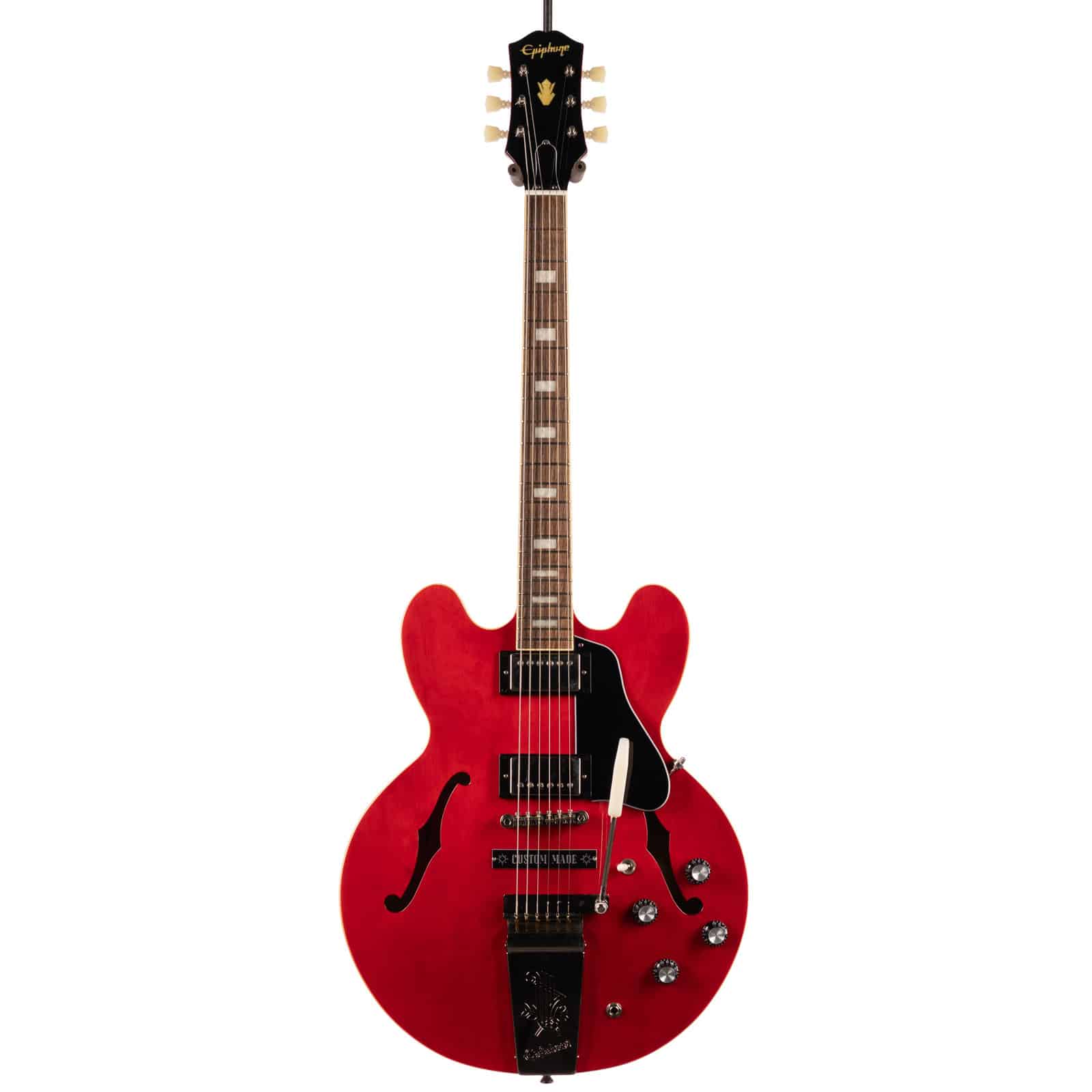EPIPHONE-ES-335-JOE-BONAMOSSA-CHERRY-WOHSC---22051511326---U-front