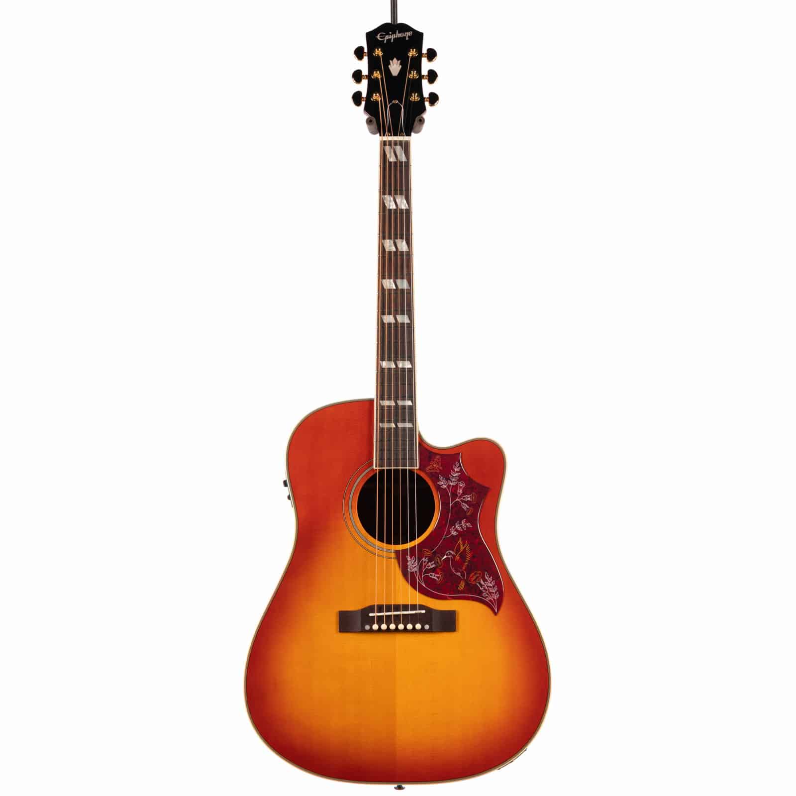 EPIPHONE-HUMMINGBIRD-STANDARD-EC-CHERRY-SUNBURST-25082300463-front