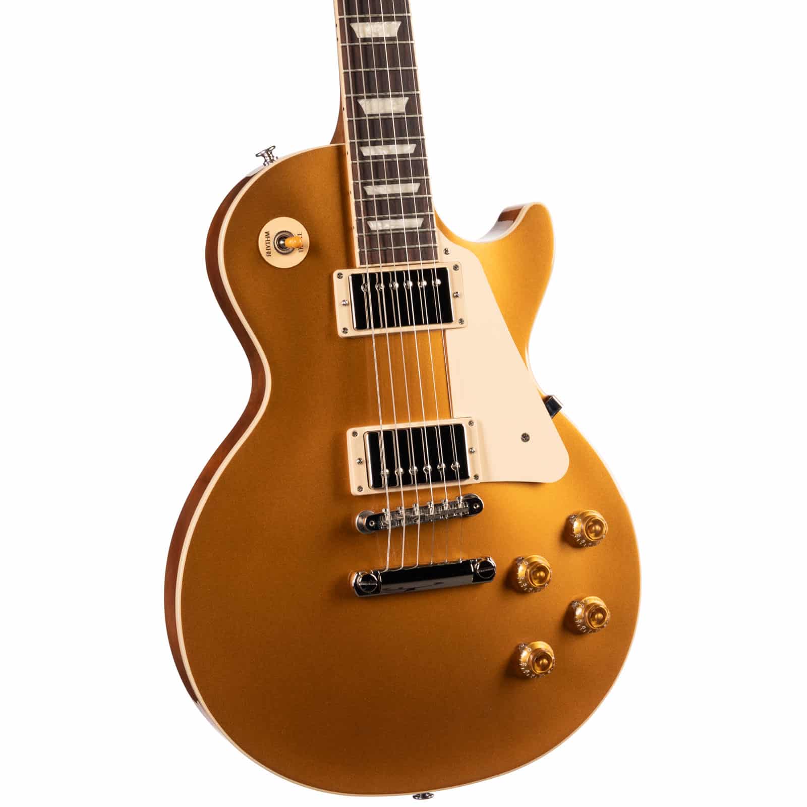 GIBSON-2025-LES-PAUL-STD-50'S-GOLDTOP-WOHSC---235150253---U-angel-left