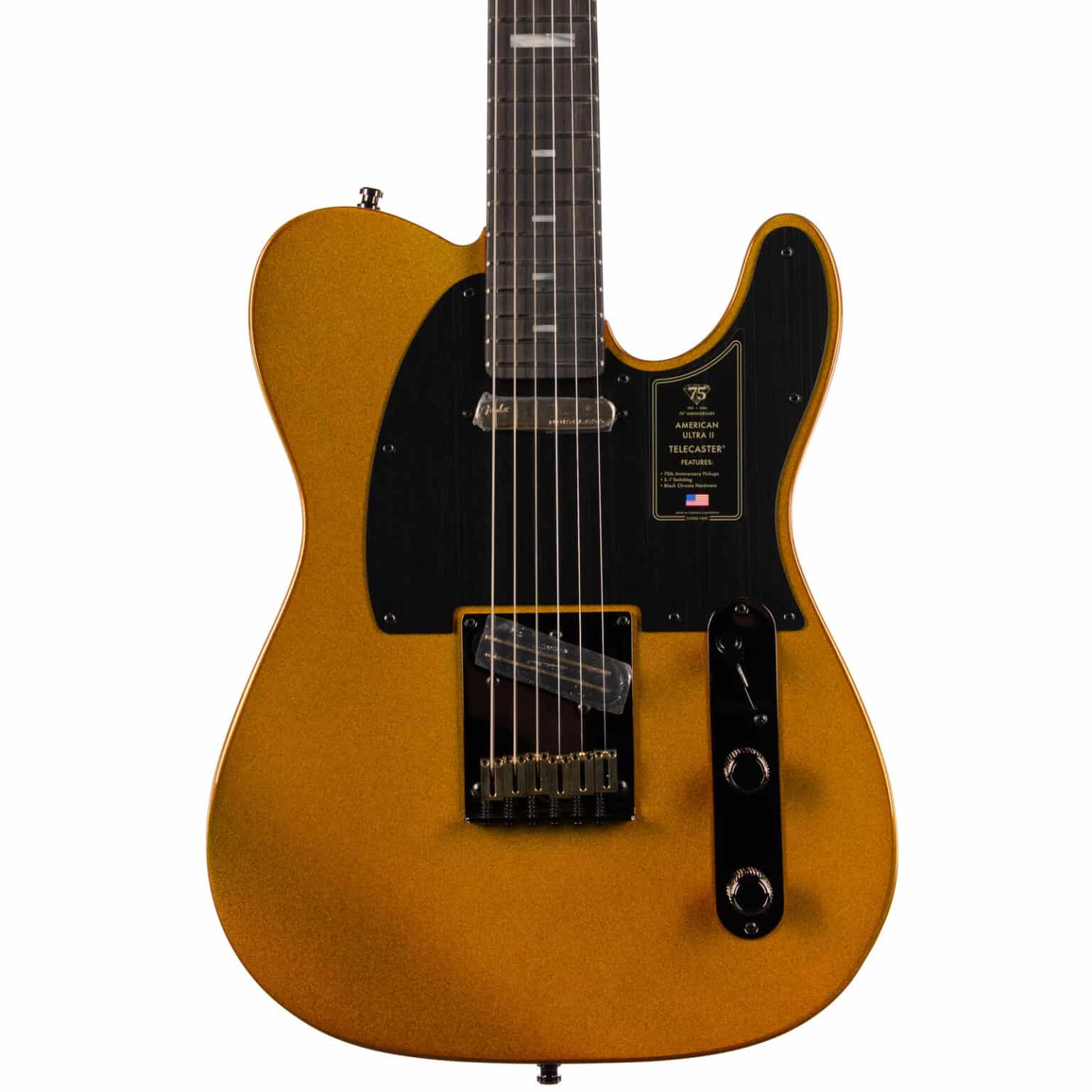 Fender 75th Anniversary American Ultra II Telecaster Liquid Gold