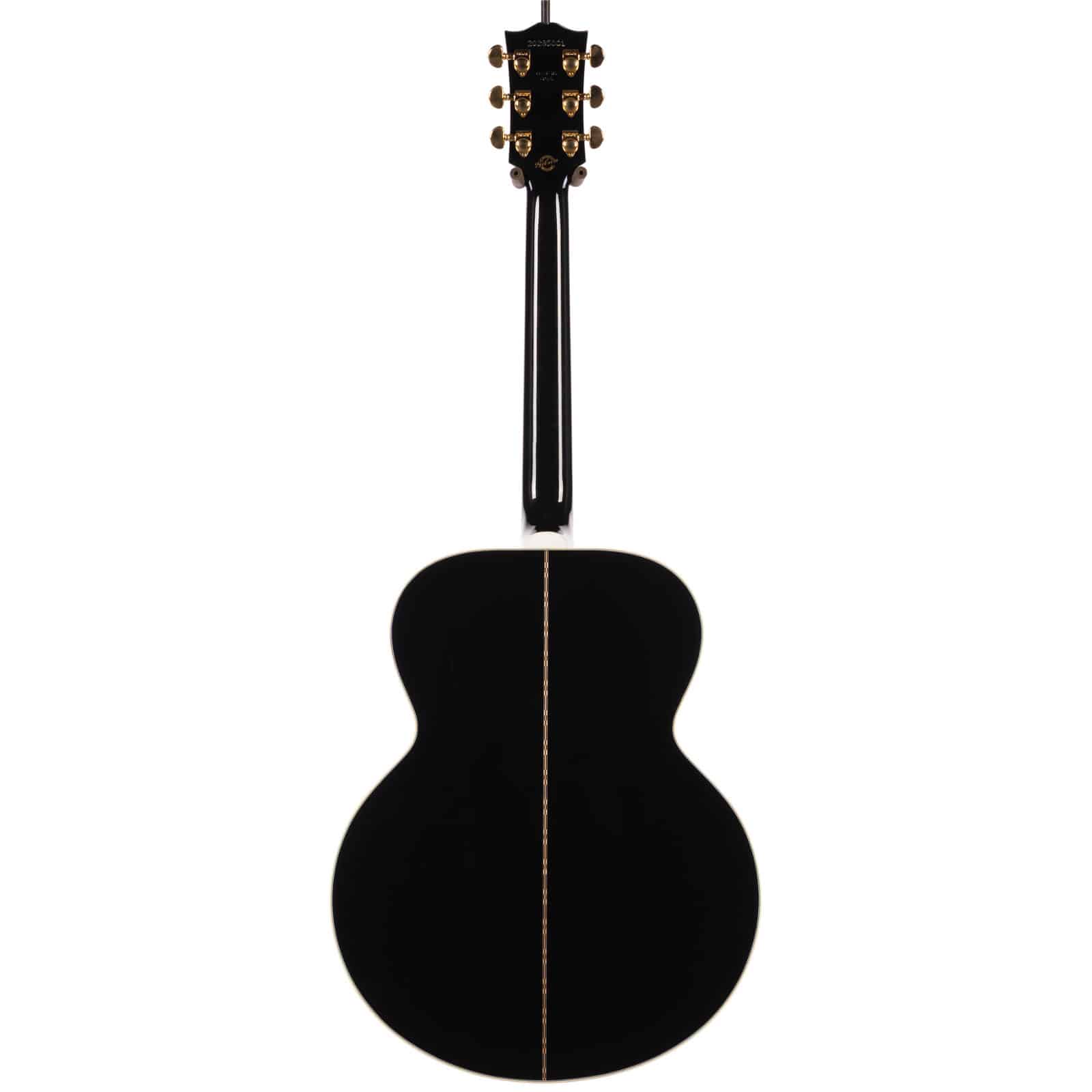 GIBSON-SJ-200-CUSTOM-EBONYGOLD--U-20285001-back