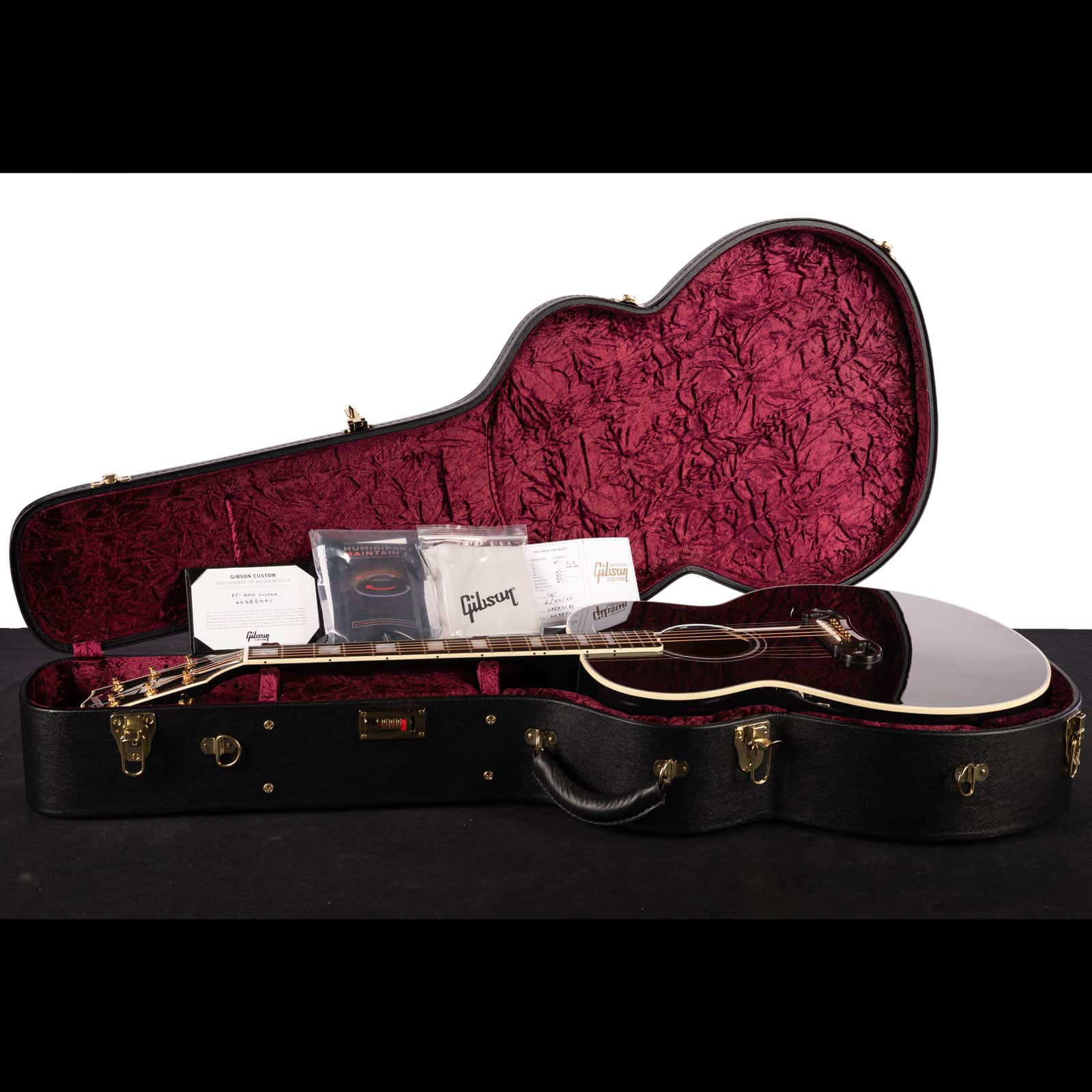 GIBSON-SJ-200-CUSTOM-EBONYGOLD--U-20285001case