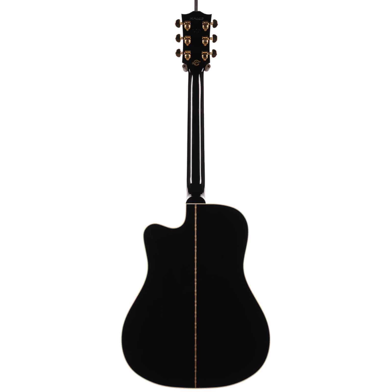 GIBSON-SONGWRITER-CUTAWAY-CUSTOM-EBONY---U-20245027-back