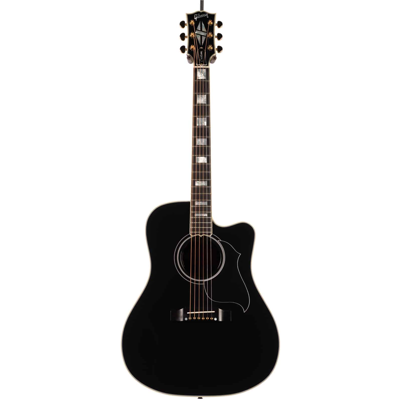 GIBSON-SONGWRITER-CUTAWAY-CUSTOM-EBONY---U-20245027-front