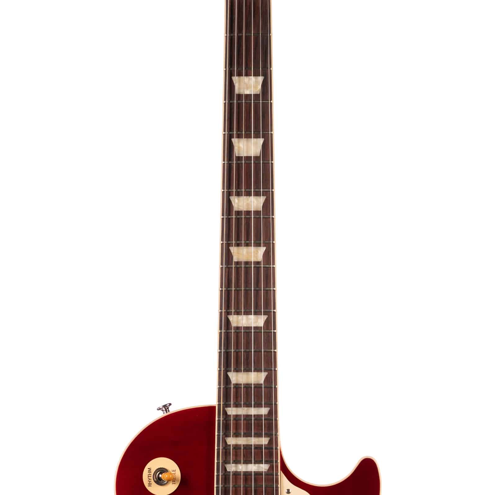 GIBSON-LES-PAUL-STANDARD-50S-FIG-TOP-HERITAGE-CHERRY-NICKEL-223060089-neck