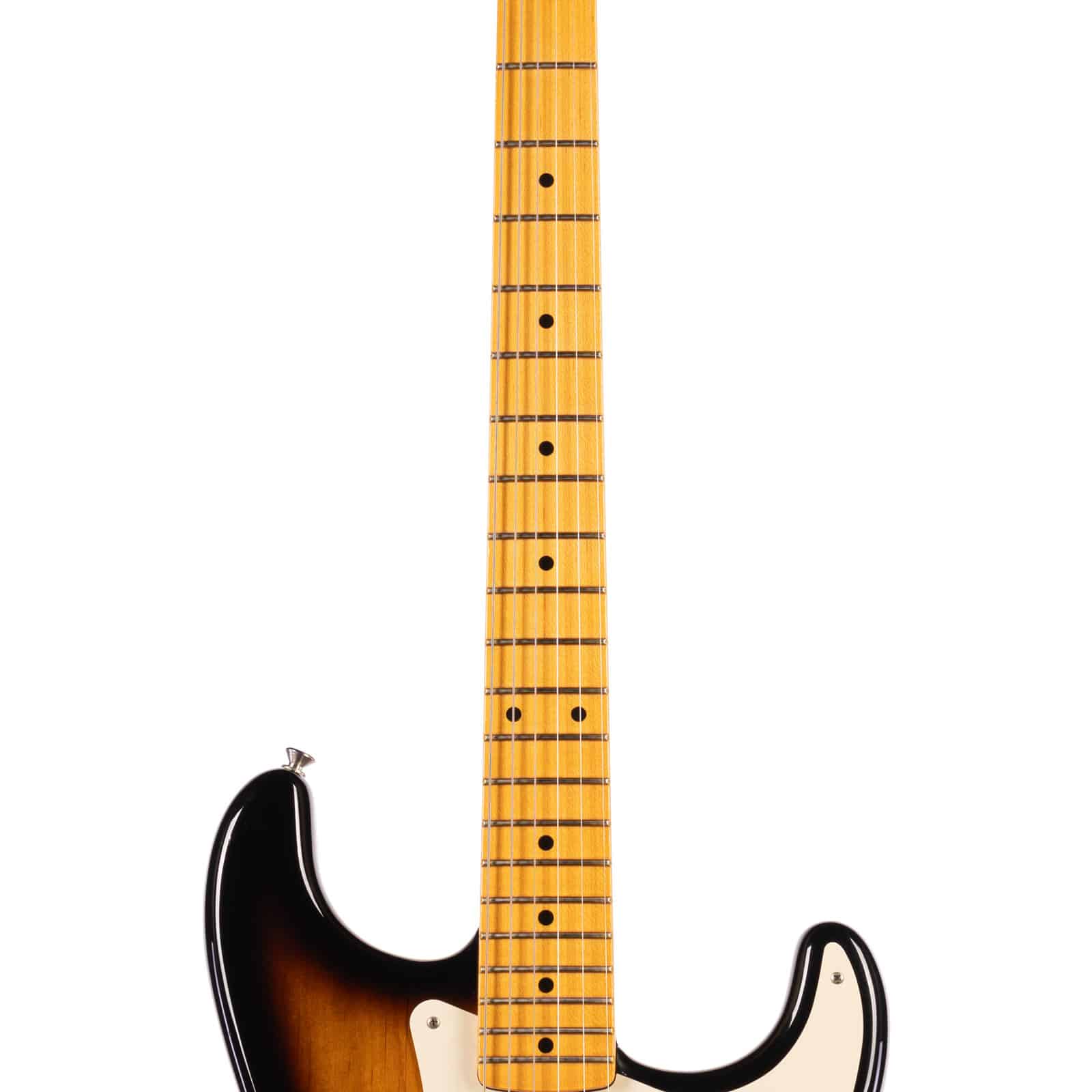 FEN-ERIC-JOHNSON-THINLINE-STRATOCASTER-SUNBURST-WOHSC---EJ20037---U-neck